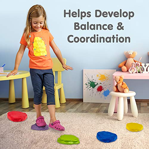 image for NATIONAL GEOGRAPHIC Stepping Stones for Kids – 10 Soft Durable, Enco