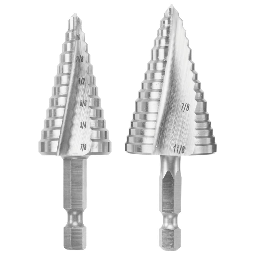 Bosch IMSDC002 2 szt. zestaw wierteł krokowych ze stali szybkotnącej twardy Turbo