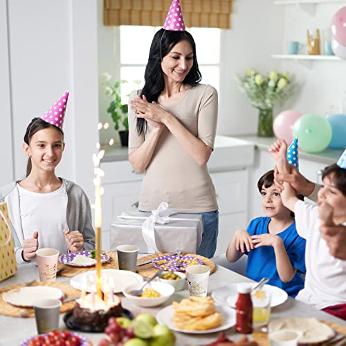 96 Pack 16 Oz Disposable Coffee Cups With Lids A New Adventure Begins Paper Coffee Cups For Baby Showers, Engagement Parties, Graduations For Beverages Espresso Tea #TOP5