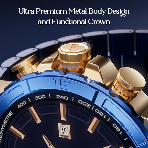 Image of Boat Enigma X700 Smart Watch w / 1.52 inch (3.8 cm) AMOLED Display,Premium Metal Body Design & Functional Crown,Advanced BT Calling,200+ Cloud Watch Faces,World Clock, HR & SpO2,IP67(Copper Blue)