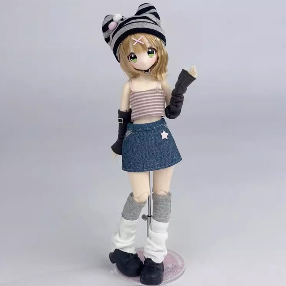 niannyyhouse BJD Blind Box Figuren, Denpa Girl Serie, Kugelgelenkpuppe mit Kleidung, Ankleide-Sammel-Actionfigur (6-tlg)