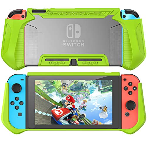 HEYSTOP Capa compatível com Nintendo Switch, capa protetora de TPU resistente para Nintendo Switch c
