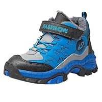 Unisex Kid'S Boot Children Jnr Roll Up Boots Knee High Rain Flashing, Wellies, Snow, Shoes Boys Girls Waterproof Anti-Slip Walking Casual Outdoor Footwear