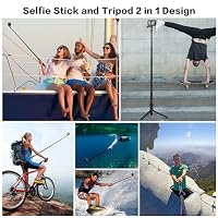 120CM Selfie Stick Stativ für Insta 360 X5 X4 X3 One X2 GoPro Hero 13 DJI – Ansicht 6