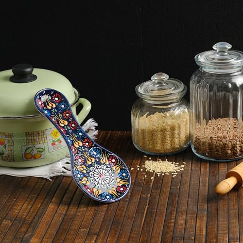 Evanilife YSL001 Handmade Spoon Rest, Ceramic Spoon Rest thumb #8