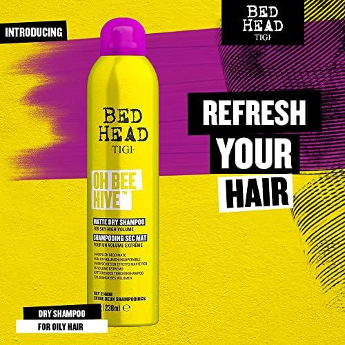 Bed Head by TIGI Oh Bee Hive Dry Shampoo for Volume and Matte Finish 238 ml