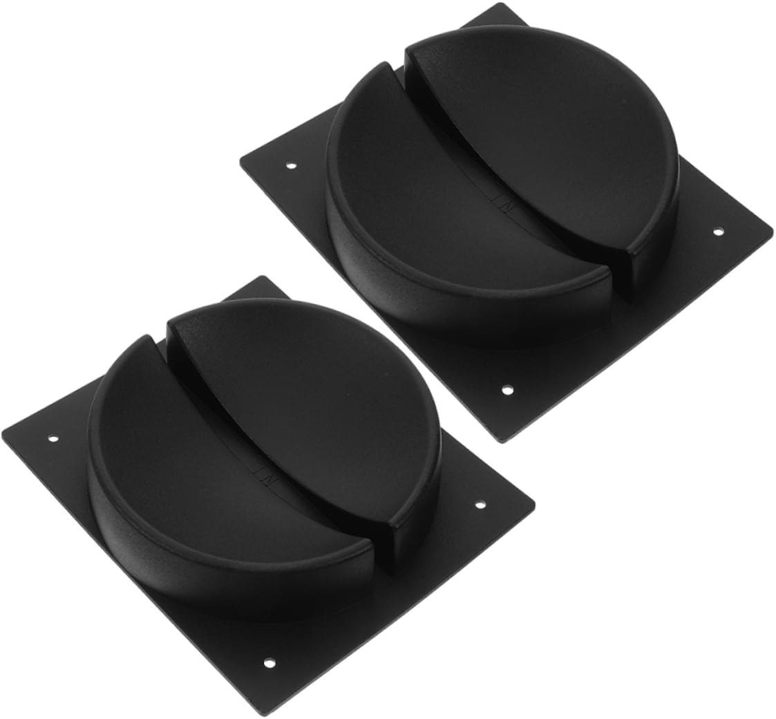 2pcs Bowling Ball Display Stand Durable Plastic Holder for Sports Equipment Storage Stable Base for Practice and Competition for Bowling Alleys and Home Use