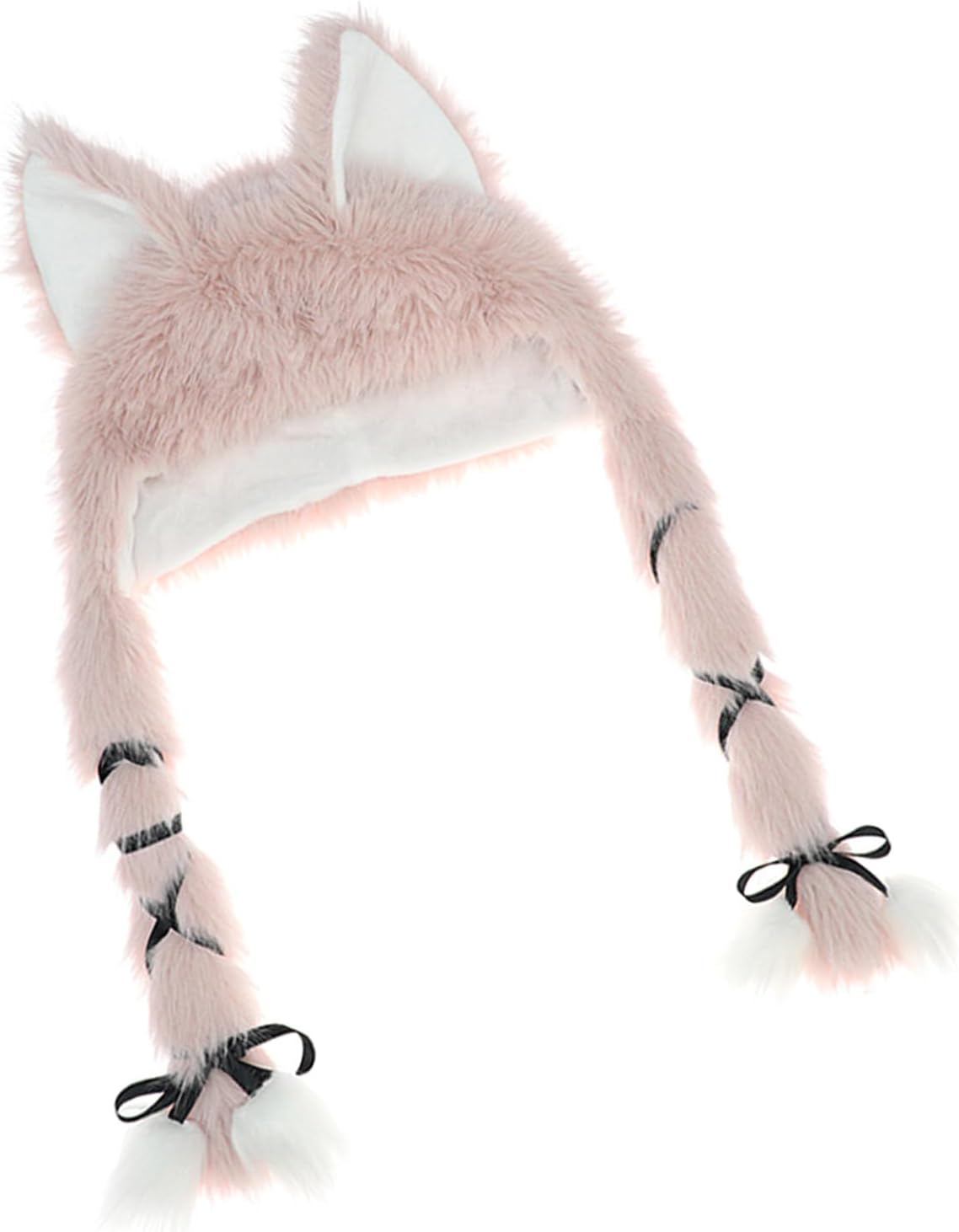 Popular Cats Ear Hat for Winter Furry Plush Trapper for Women Outdoor Headwear Camping Walking Coldproof Earmuffs Caps Warm P Multicolor