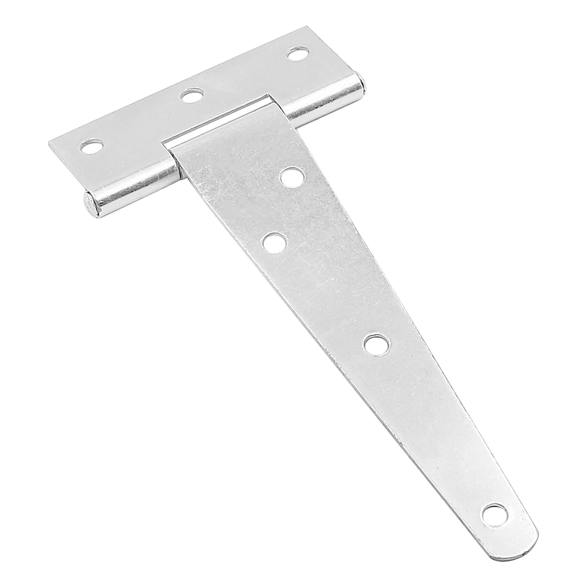 Set of 4 ZONADAH Garden Shed Door Hinge Heavy Duty T Hinge with Straps 127mm/5" Rustproof T Hinges Gate Door Barn Forged with Screws for Gates Sheds - Image 4