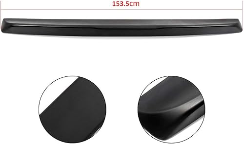 Miniatura 3 de SCITOO Alerón para Dodge Challenger 2008-2019 para Dodge Challenger ABS negro mate trasero alerón de maletero
