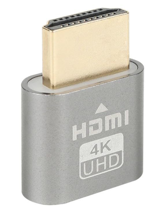 Amazon.co.jp: 【Amazon限定】HDMI 仮想ディスプレイ ダミープラグ