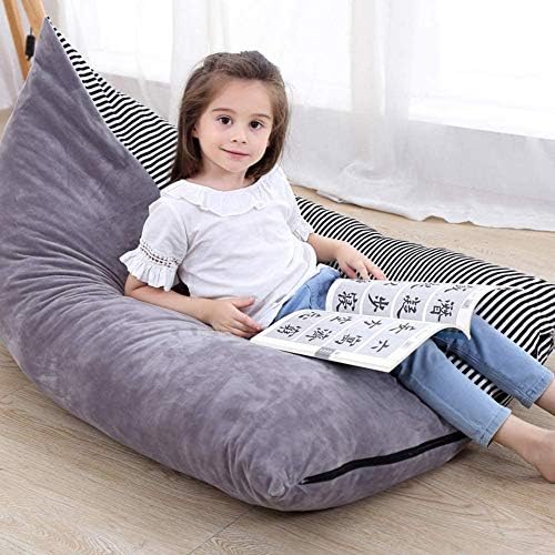 Stuffed Animal Storage Bean Bag Chair, Toy Storage Bag, Large Stuffed Toys Organizer with Zipper, Bean Bag Chair for Kids and Adults Extra Large 200L, Only Cover Bag