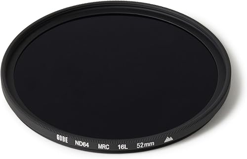 Miniatura 3 de Gobe Filtro de lente ND ND64 (6 Stop) de 2.047 in (2 picos)