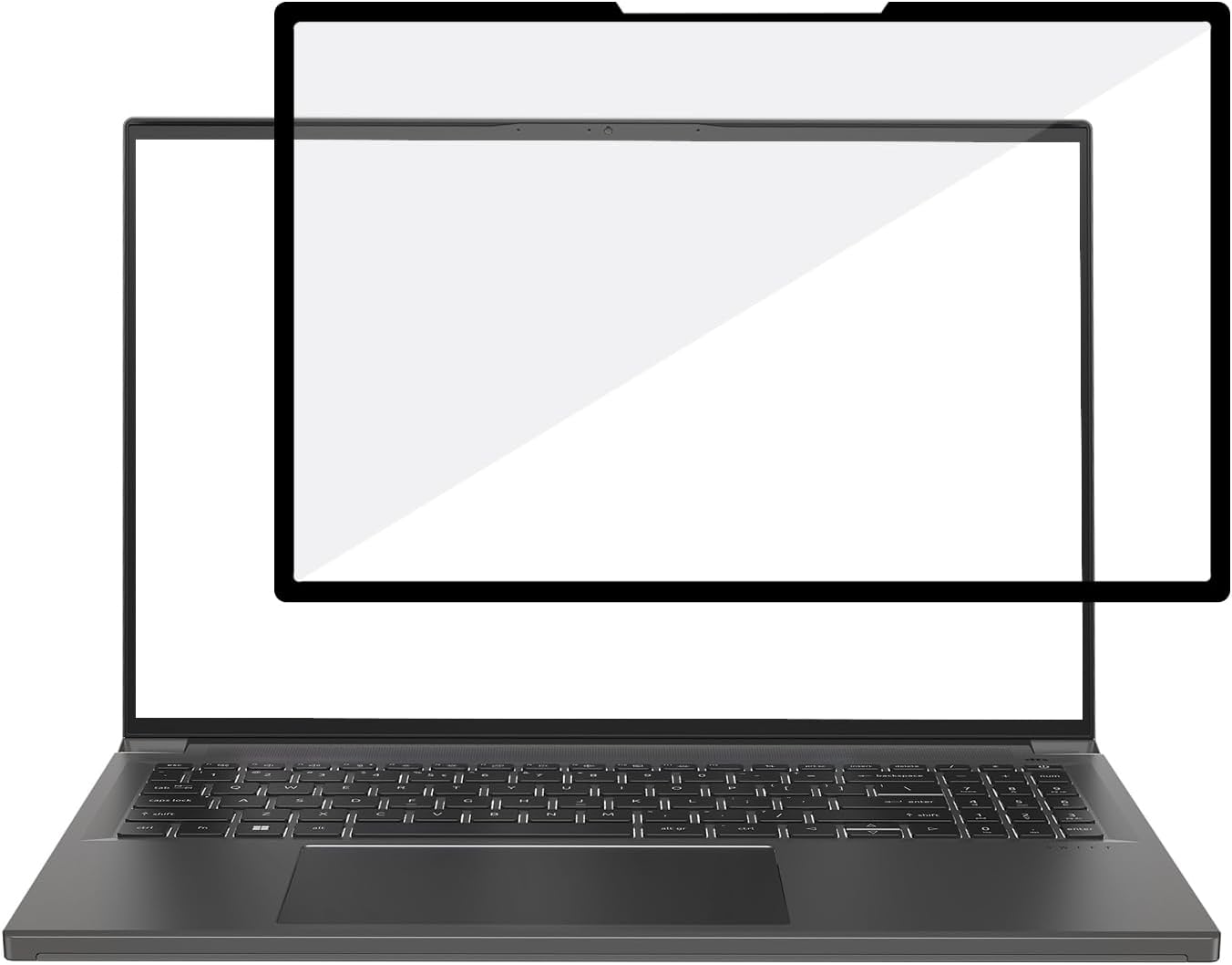 Amazon Basics Microlouver AntiGlare EasyStick Screen For 15.6 Inches