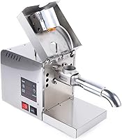 Vista 22 de DNYSYSJ Automatic Oil Press Machine 600W Peanuts Hot Cold Oil Expeller Commercial Extractor (2nd Generation)