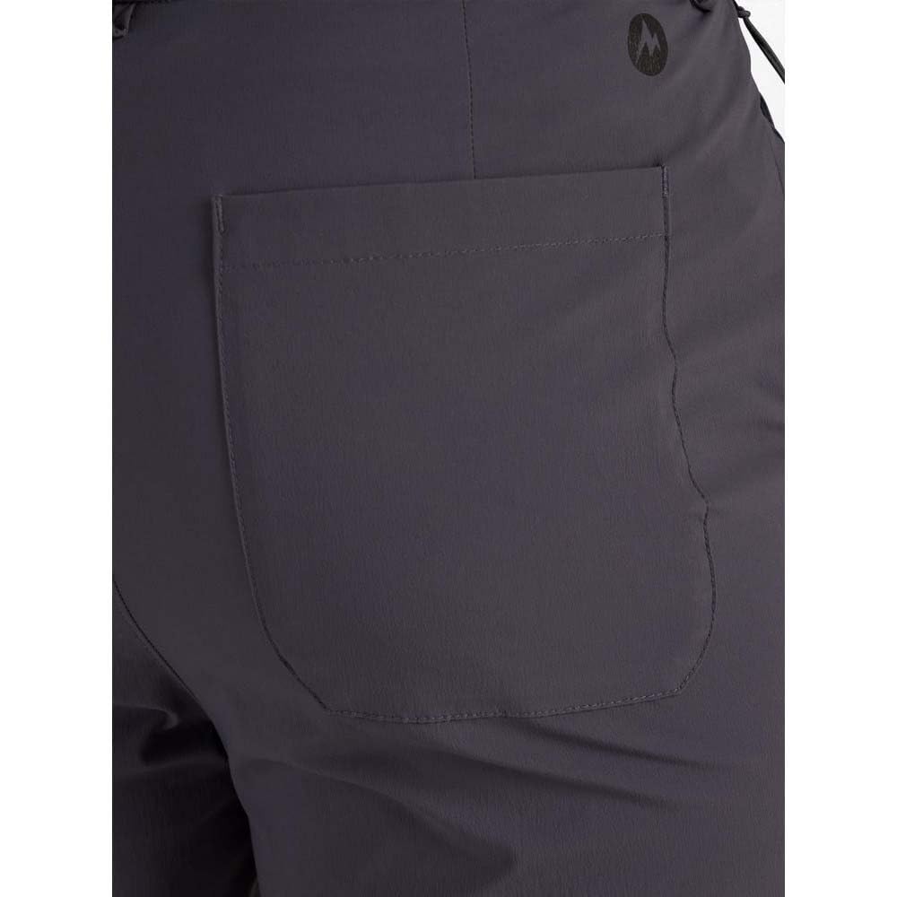 Marmot Meżczyzni Arch Rock Convertible Pant, Oddychające Spodnie Trekkingowe Zapinane na Zamek, Wodoodporne Spodnie Turystyczne, Długie Spodnie Z Odpinanymi Nogawkami, Dark Steel, 28