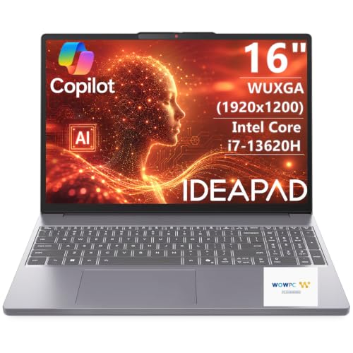 Image of Lenovo IdeaPad Slim 3i • 15.3 inch WUXGA Laptop • Intel Core i7-13620H • 40GB DDR5RAM • 1TB PCle SSD • Windows 11