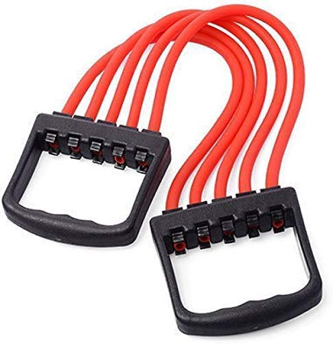 VIRTUAL WORLD Extra Hard/Super Hard Chest Expander Rope Workout Pulling Exerciser Fitness Exercise Tube Sports Yoga (B07XQBBJ2C) Amazon Price History, Amazon Price Tracker