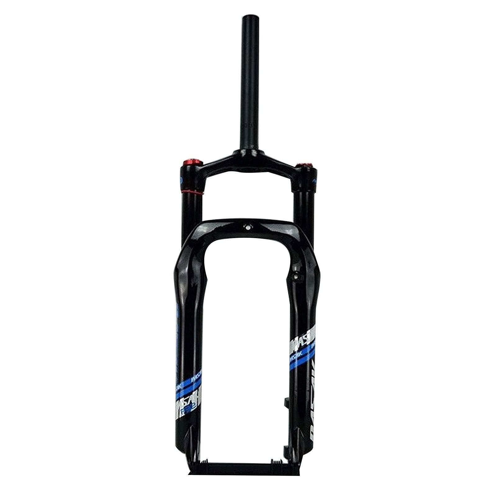 Fourche de vélo de neige 20 pouces à suspension pneumatique pour pneus de 4 pouces