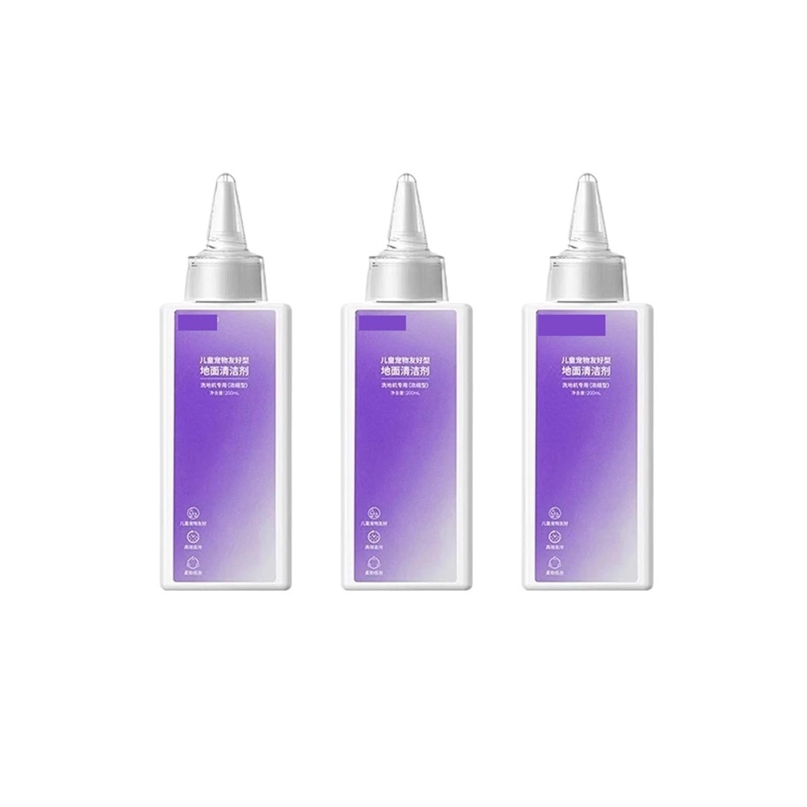 Liquido detergente for Pavimenti, 200 ml, Compatibile con Narwal S10/S20 Pro/S2/S2 Island/F1/S1Max Ultra/S1HA8(3PCS)