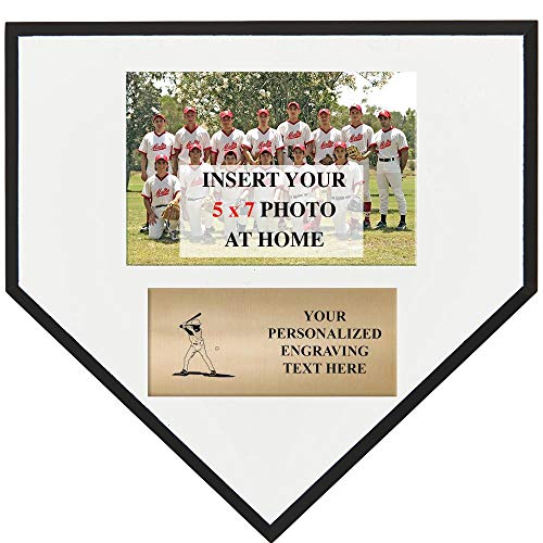 Crown Awards Baseball Batter Home Plate Plaque