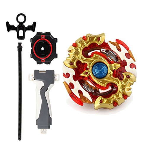 Fenteer Set di Giocattoli Trottole da Combattimento con Lanciatore Fusion Metallo - Spriggan Requiem.0..Zt B-100