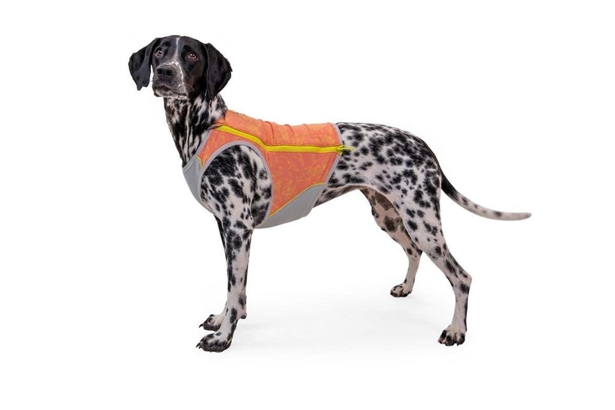 Ruffwear Swamp Cooler Zip Vest Kühlmantel für Hunde Salmon Pink XL