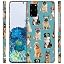 Dog Pattern With Sunglasses Teal