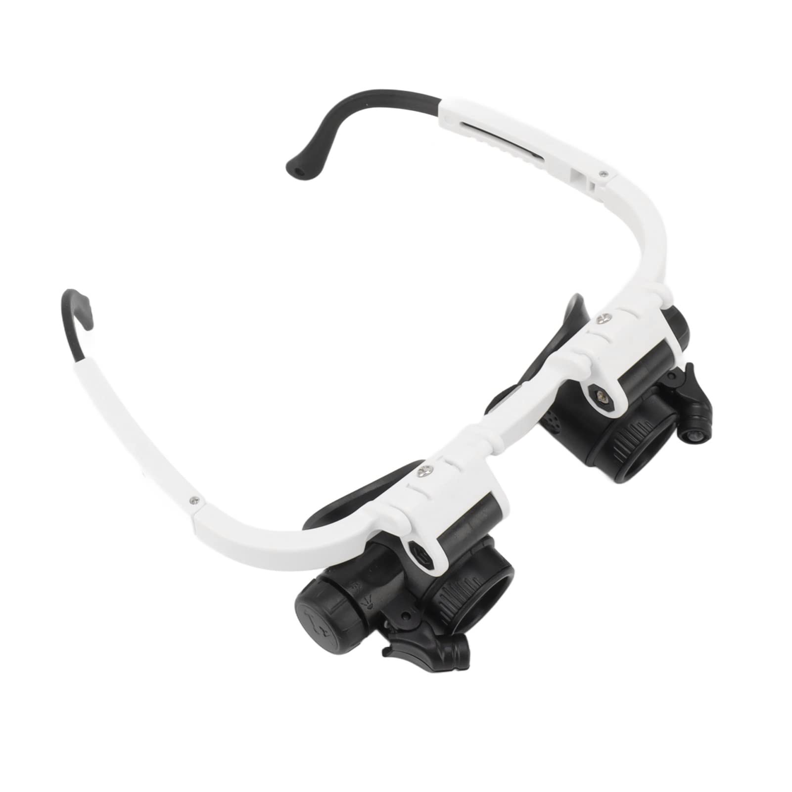 Lupen Zur Kopfmontage, Freisprech-Halterungslupe 8X 15 X 23 mit 2 LED-Leuchten für Arbeiten in der Nähe, Augenlupe mit Zwei für die Reparatur von Elektronik-Juwelieruhren