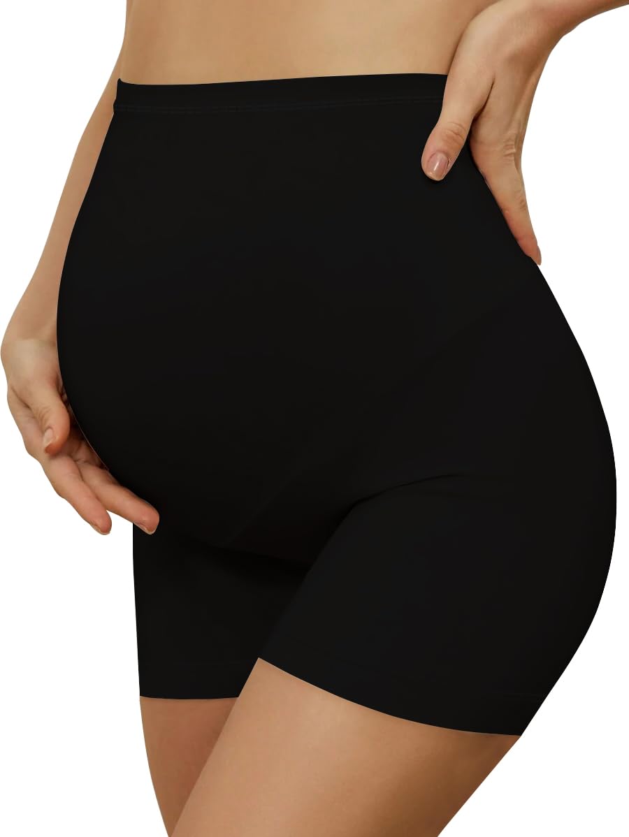 High Waist Stretchable Cotton Over The Bump Maternity Boyshorts Pregnancy Panties for Women Shorts Style Brief Underwear for Pregnant Women High Waist Stretchable Cotton Over The Bump Maternity Boyshorts Pregnancy Panties for Women Shorts Style Brief Underwear for Pregnant Women