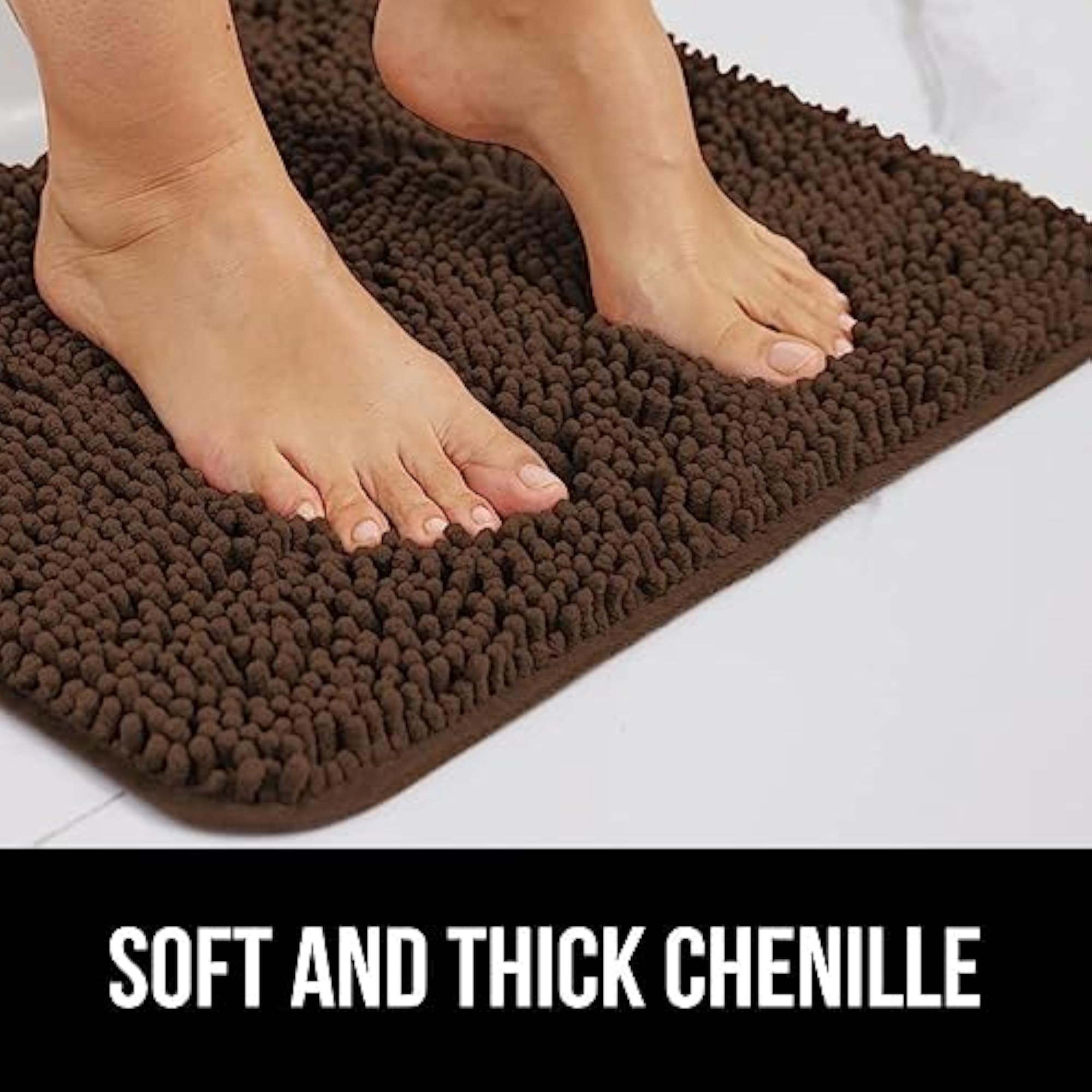 Fluffy Soft Microfiber Bath Rugs
