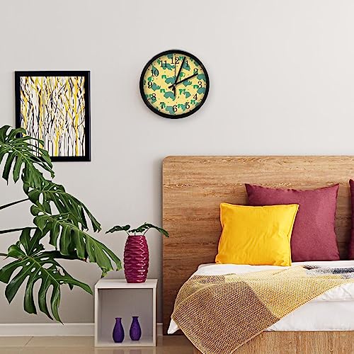 Horloge murale silencieuse à quartz Border Collie maison cuisine bureau - 7