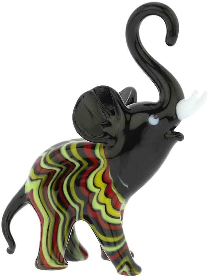 Glass Of Venice Murano Glass Festooned Elephant