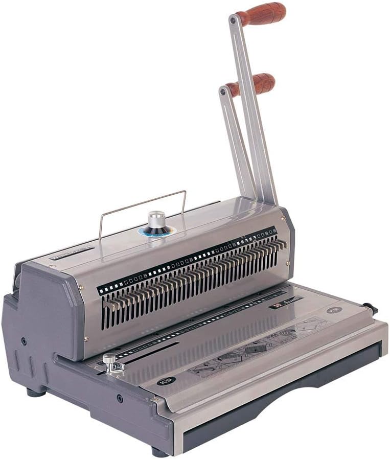 Akiles Wiremac-21 14" 2:1 Pitch Wire Binding Machine & Punch