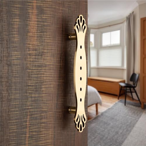 Image of COMPASS Main Door Handle | Door Handles for Main Door | Pull Handles for All The Doors of House | Office | Hotels, Antique Finish (PH-108, 12 Inch)