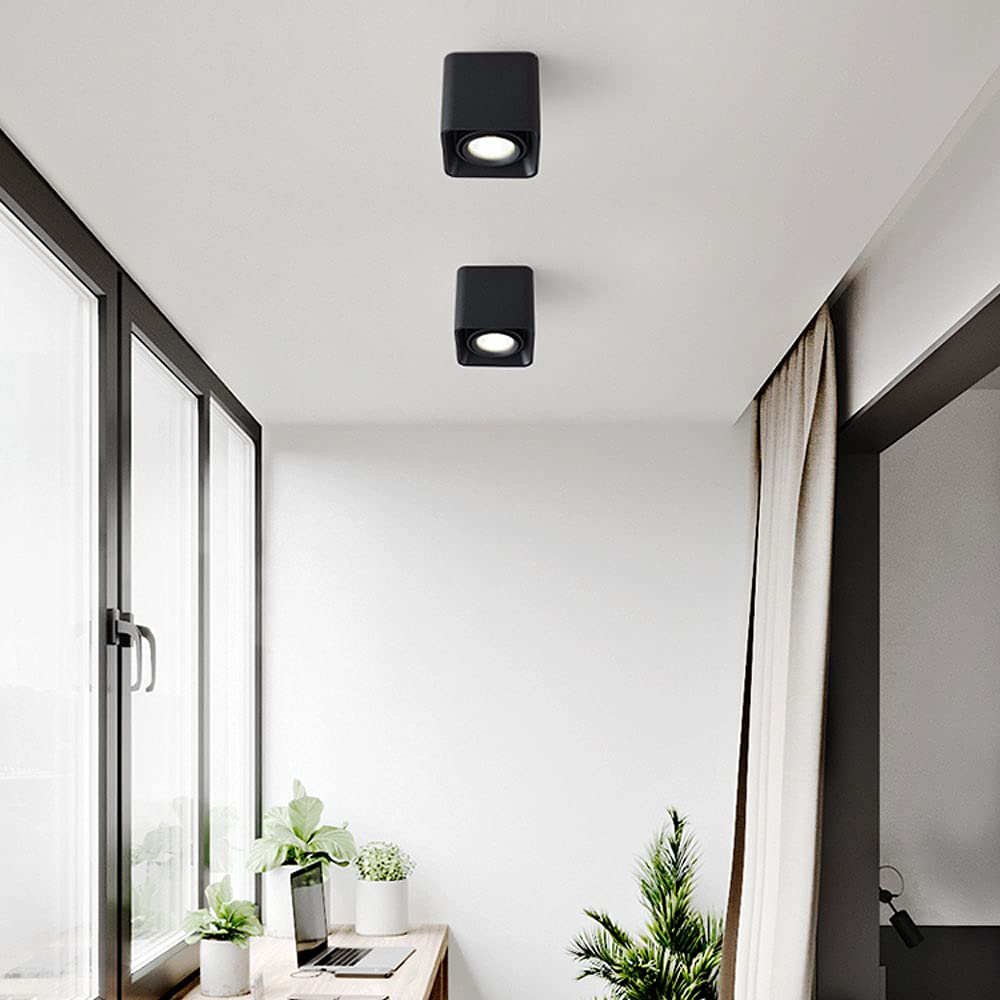 Adjustable Led Spotlight Surface Mount LED Adjustable Aperture Shape  Spotlight, Ceiling Desk Or Wall Mount Accent Lamp, Surface Mounted Spot  Light For Concert Museum Art Gallery Exhibition Directional Art(Black-S-5W,Warm  White-3000K Under Desk, image size:1000x1000