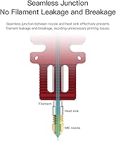 Vista 6 de Original Creality CR6 SE Hotend Extrusora Kit completo montado para impresora 3D CR-6 SE CR6 MAX con nivelación automática, soporte de soporte