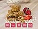 Bobo's Oat Stuff'd Bites (Strawberry, 30 Pack Box of 1.3 oz Bites) Gluten Free Whole Grain Rolled Oat Snack- Great Tasting Vegan On-The-Go Snack, Made in the USA