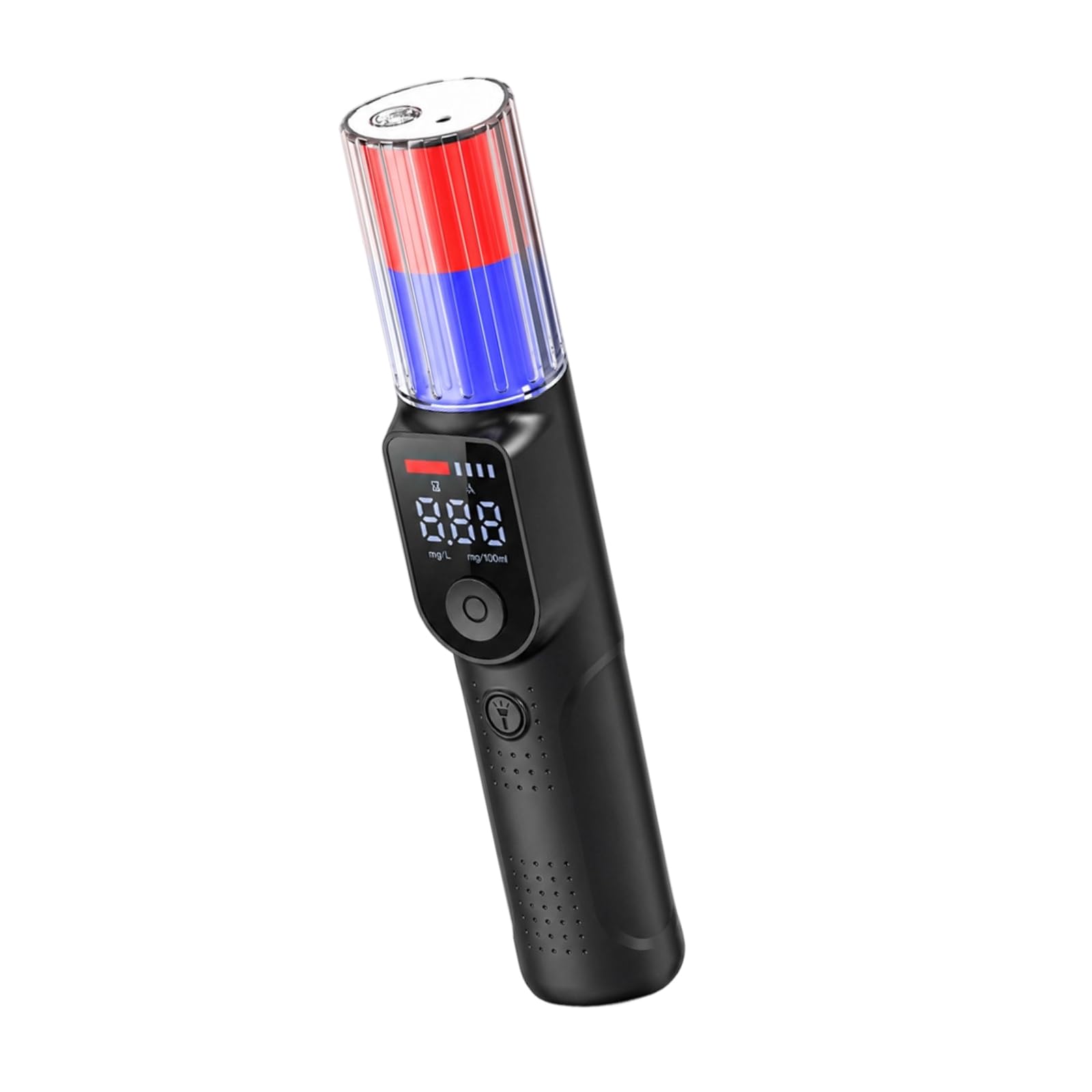 Compact Alcohols Tester with 18650 Battery & Easy Operate Alcohols Breath Analyser for Party Travel & Nighttime High Accuracy Liquor Transducer
