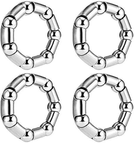 Jaceyon Bike-Ball-Bearing, Bicycle-Crank-Bearings, 5/16" x 7-Balls-Bike-Crank -Bearing, 4 Pcs Replacement MTB Part for Bike Crank or Bottom Bracket