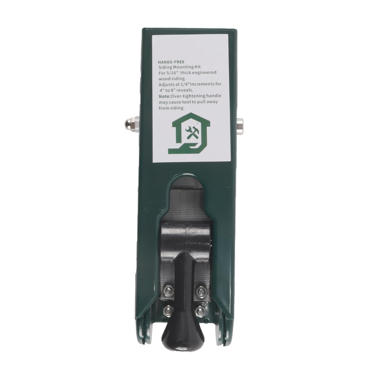 Outils d'installation de revêtement 2 pièces pour revêtement en fibrociment de 5/16 po, pour extérieur, professionnels et débutants (vert)