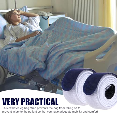 Gürtel für Urinbeutel Katheter Beinbeutel Gurte Katheterhalter Stabilisierung Gerät Halterung Gürtel Für Katheter Urinbeutel Schlauch 4 Stücke