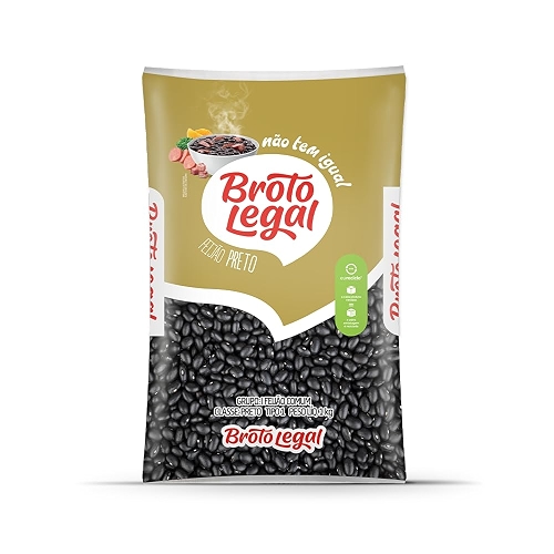 Broto Legal Feijão Preto 1kg | Ideal para Feijoada e Receitas Tradicionais Brasileiras