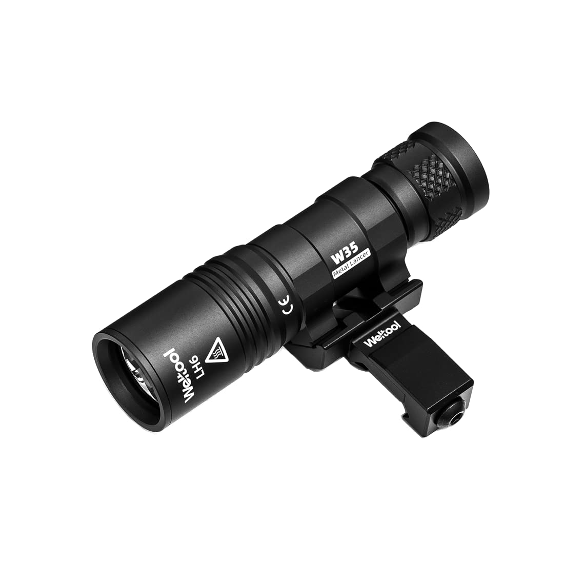 Weltool W35IRH Tactical Helmet Light and PM4 Offset Picatinny Rail Light Mount