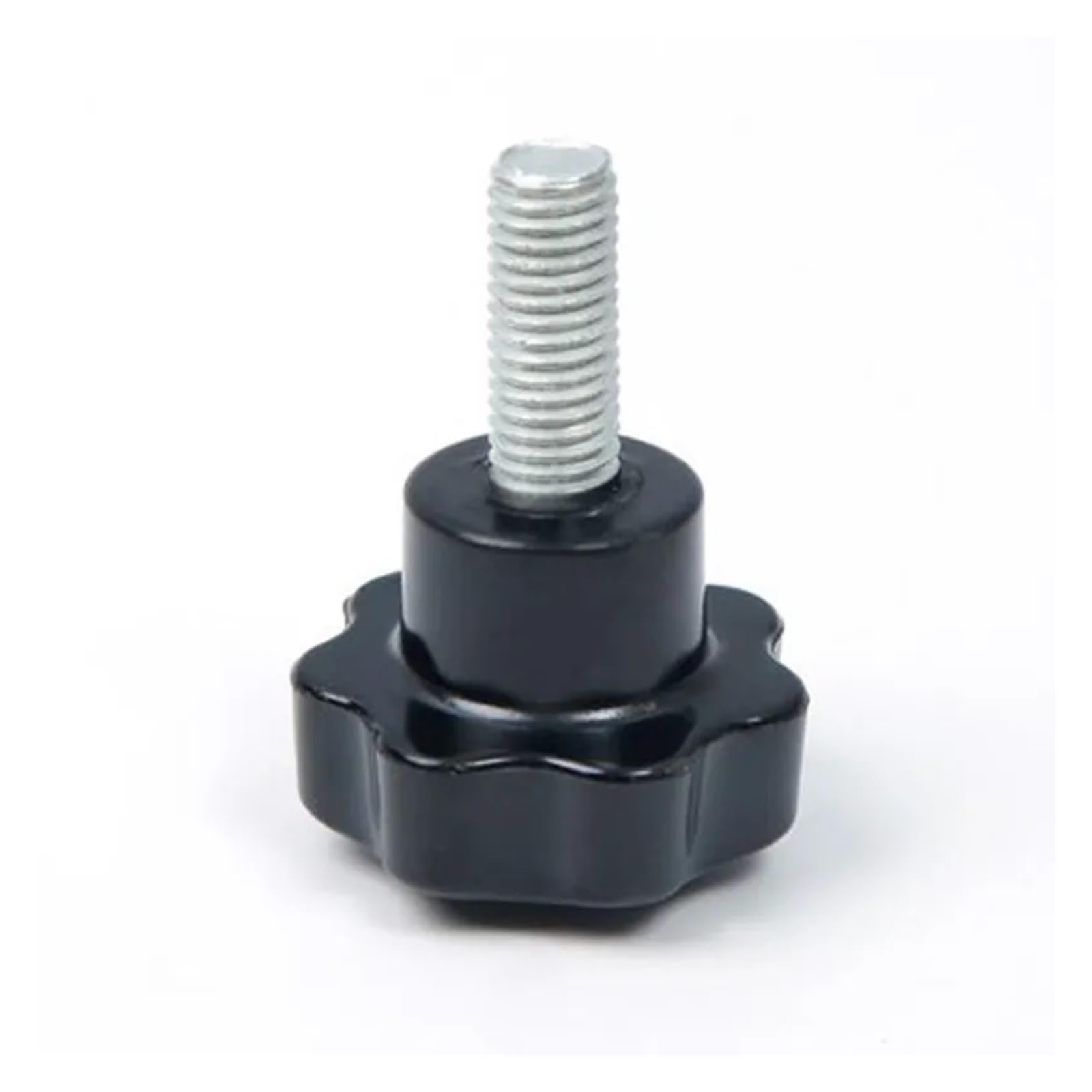 5/10 pezzi testa in plastica filettatura forma stella zigrinata pollice stringere vite di serraggio manopola di presa vite bullone M5, M6(10PCS,M8x50)