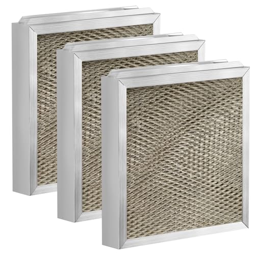 Roninby 990-13 Humidifier Vapor Pad Water Filter Compatible with GeneralAire 990-13 G13 Humidifier Replacement Evaporator Pad Media Filter for Models 709 990 1040 1042 1137 SL16 GFI #7002 3 Pack