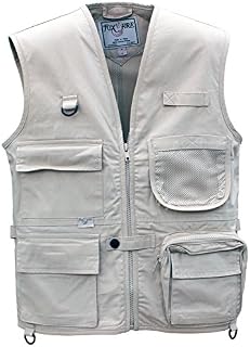 Foxfire for Kids Junior Adventure Vest Cotton Stone Size Small
