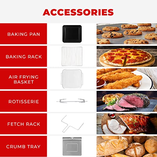 CUCKOO CAFO-A2601S Air Oven | 18 Preset Modes, 360 Convectional Cooking, Premium Interior & Exterior, All accessories included by CUCKOO - Image 8