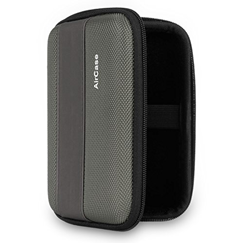 AirCase-Rugged-Hard-Drive-Case-for-25-inch-Western-Digital-Seagate-Toshiba-Portable-Storage-Shell-for-Gadget-Hard-Disk-USB-Cable-Power-Bank-Mobile-Charger-Earphone-Waterproof-Grey