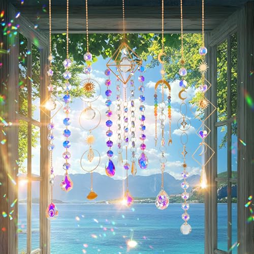 nuyikaso 400 Pièces Kits de Fabrication de Attrape-Soleil DIY Lune Cristal – vue 7
